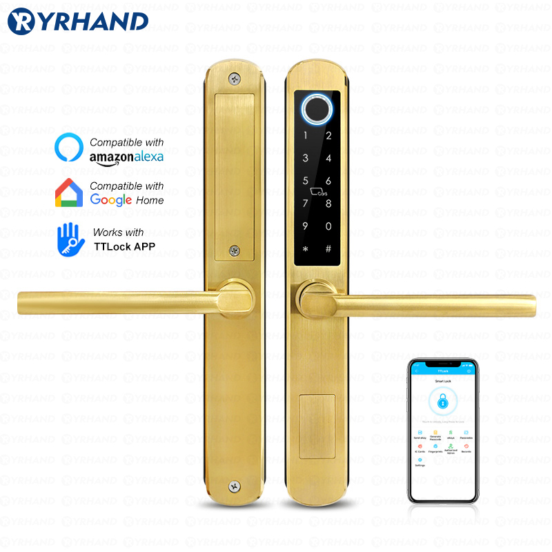 Smart Home Technology - Cerradura inteligente de vidrio corredizo de