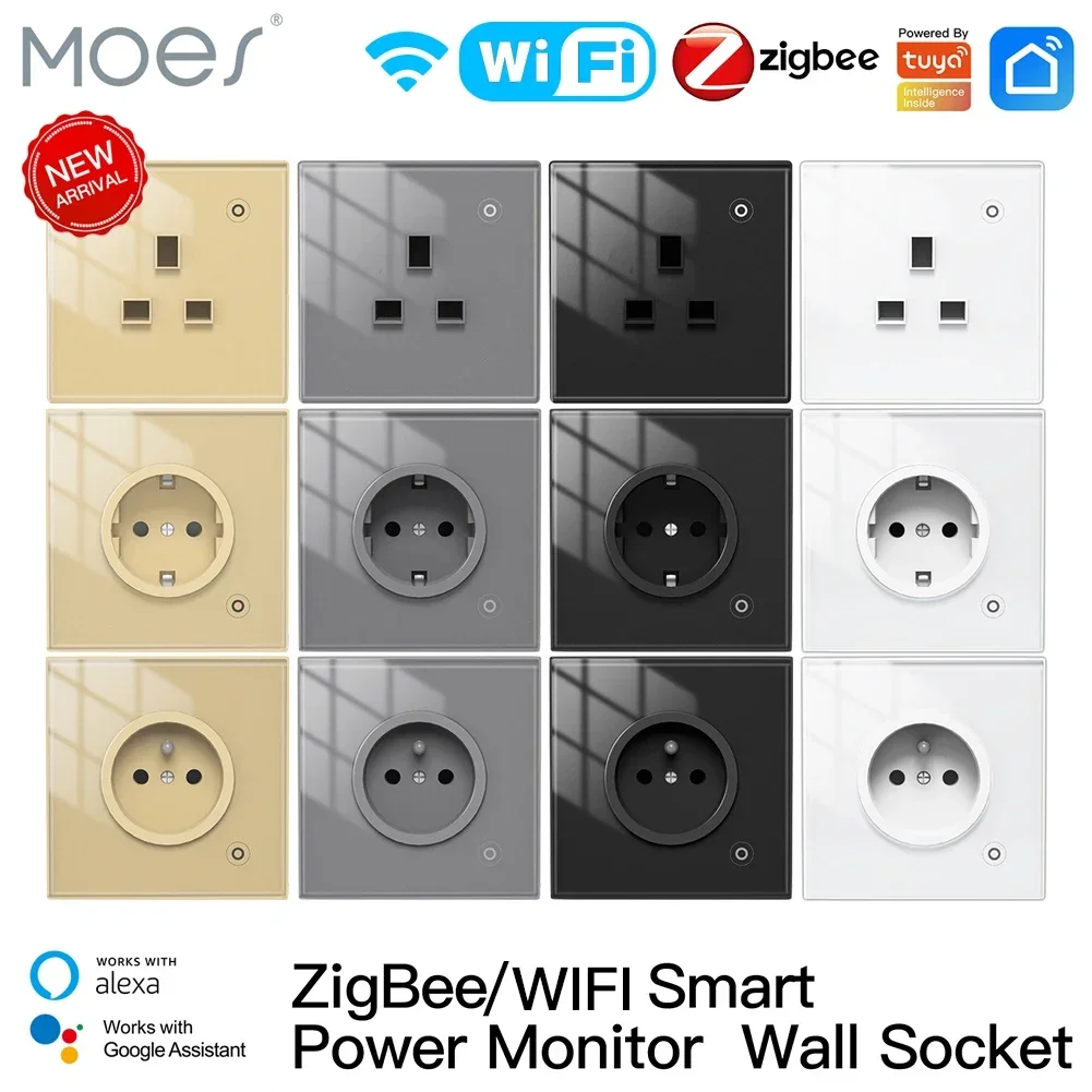 Smart Wall Socket - Moes ZigBee enchufe de pared con