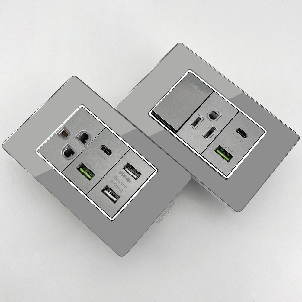 Smart Wall Socket - Enchufe de Pared con Carga Rápida