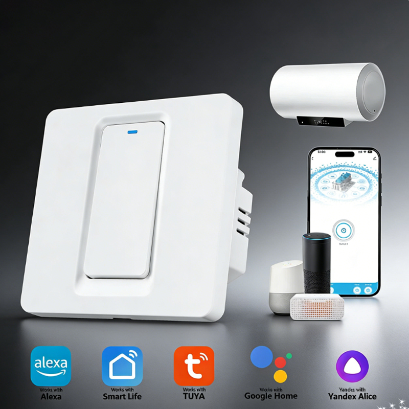 Smart Home Integration - Interruptor de calentador de agua inteligente/Control