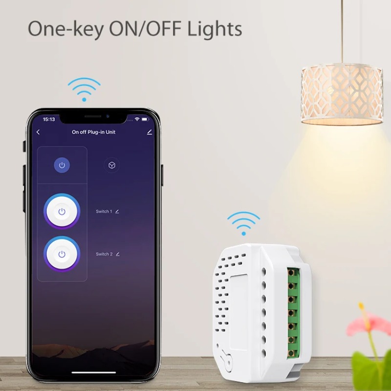 Smart Home Automation - Módulo de Interruptor de Luz Matter,