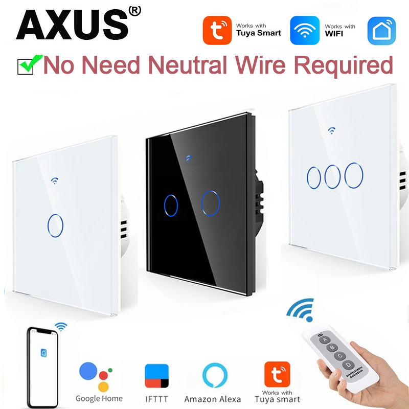 Smart Home Integration - Interruptores de luz inteligentes AXUS EU