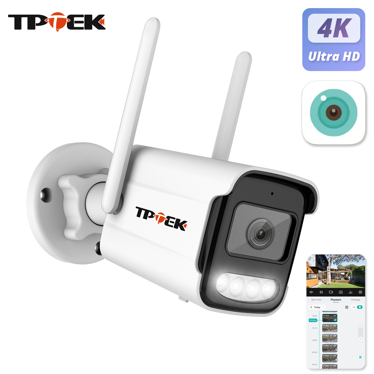 Smart Home Imou - Cámara IP 4K de 8MP, Wifi