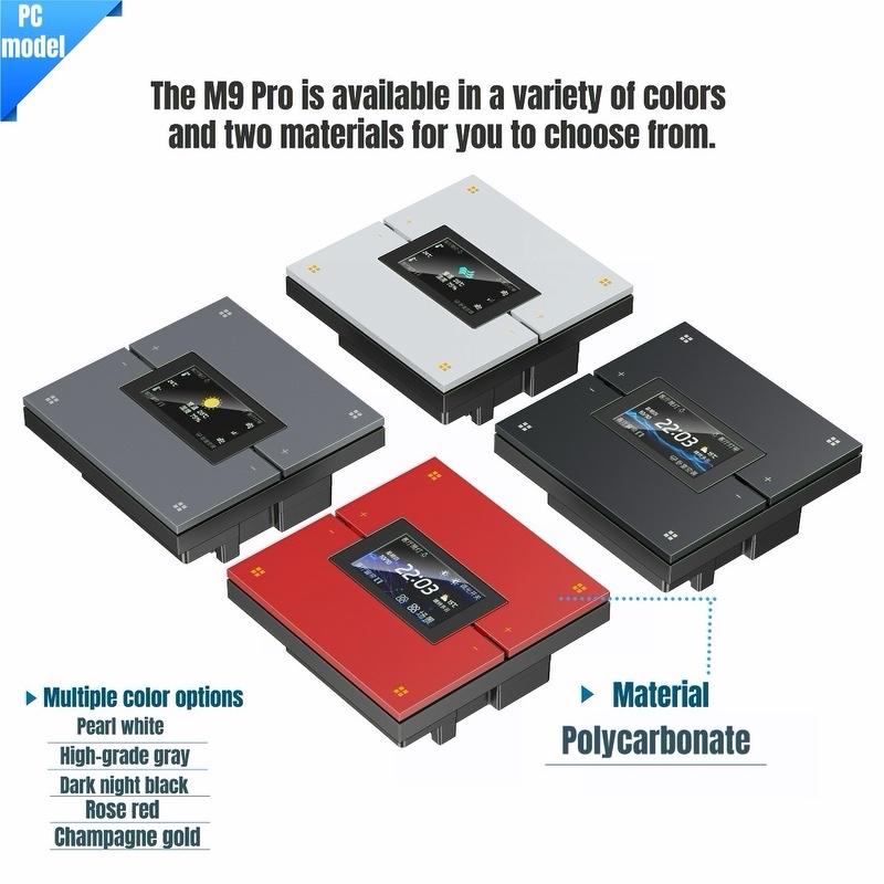 Smart Home Automation - Interruptor Inteligente Tuya Zigbee Modelo M9Pro