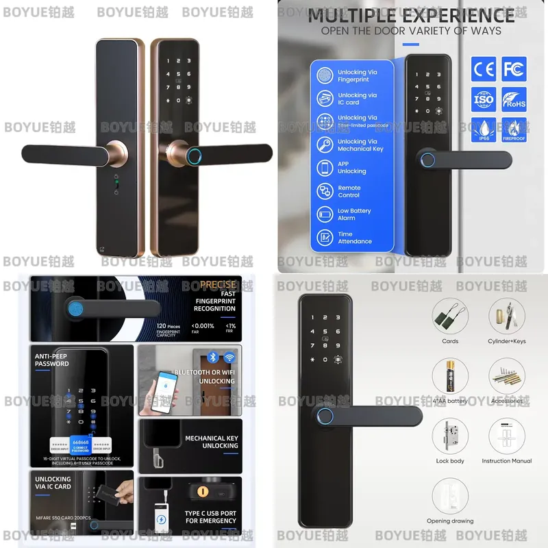 Airbnb Smart Home - Cerradura Inteligente Digital Locstar Seradura Gold,