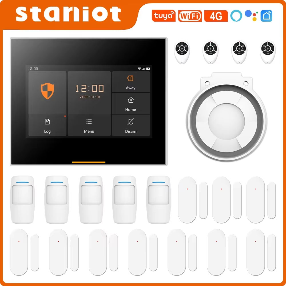 Smart Home Demo Kit - Sistema de Alarma Inalámbrico Staniot 433MHz