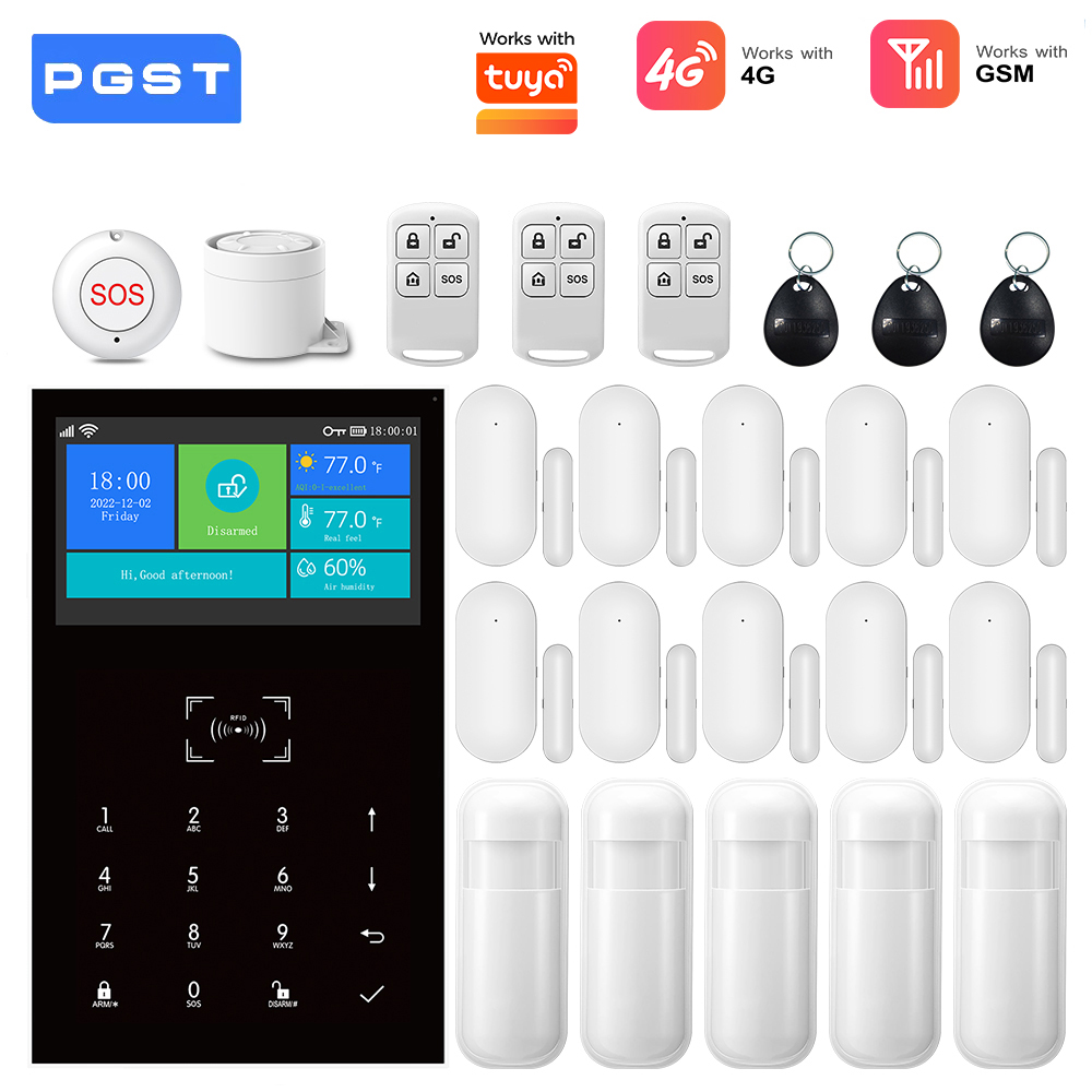 Smart Home Demo Kit - Sistema de Alarma WiFi 4G GSM