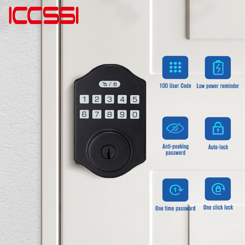 Airbnb Smart Home - Cerradura Inteligente con Contraseña ICCSSI Tuya,