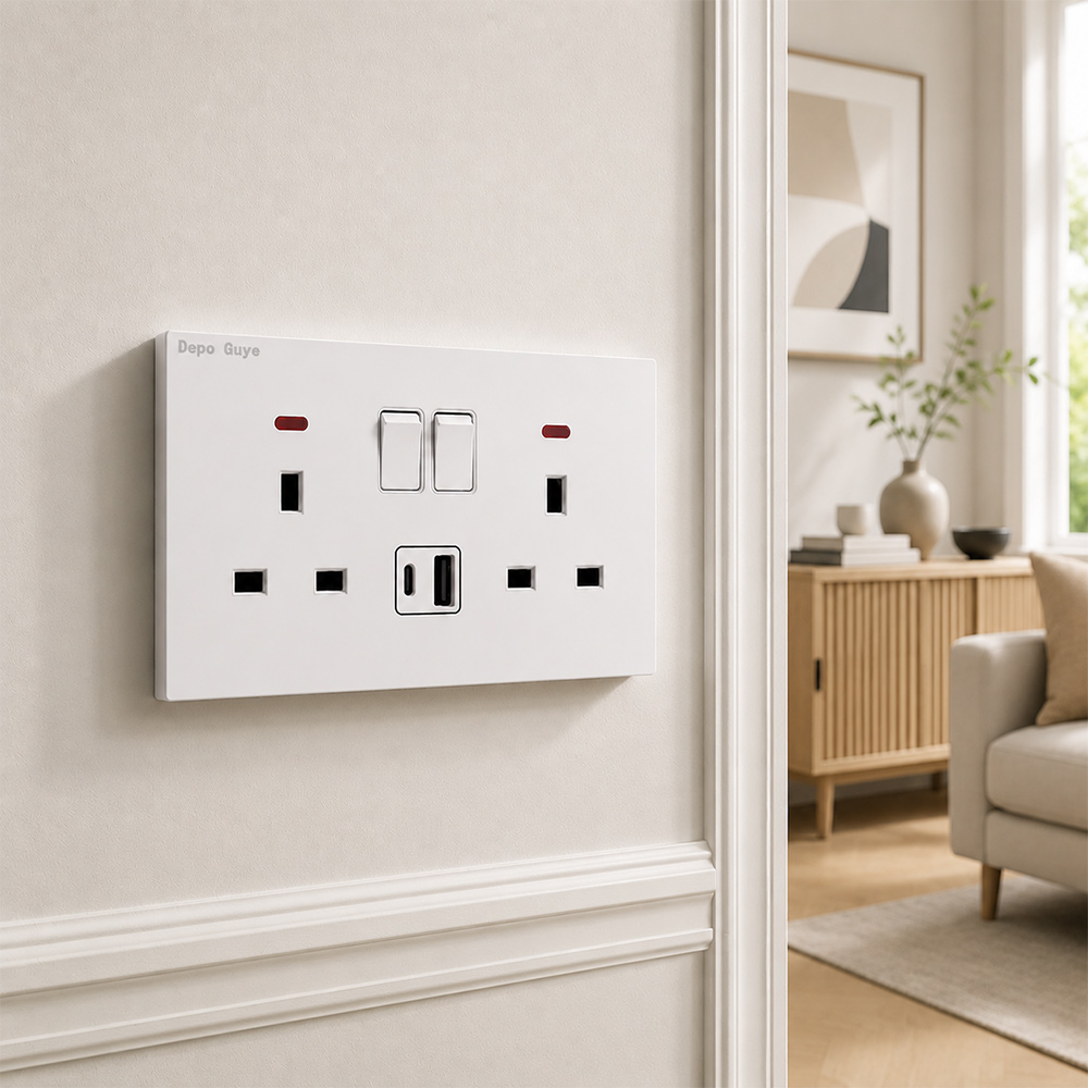 Toma de corriente estándar del - Smart Wall Socket reseña y precio