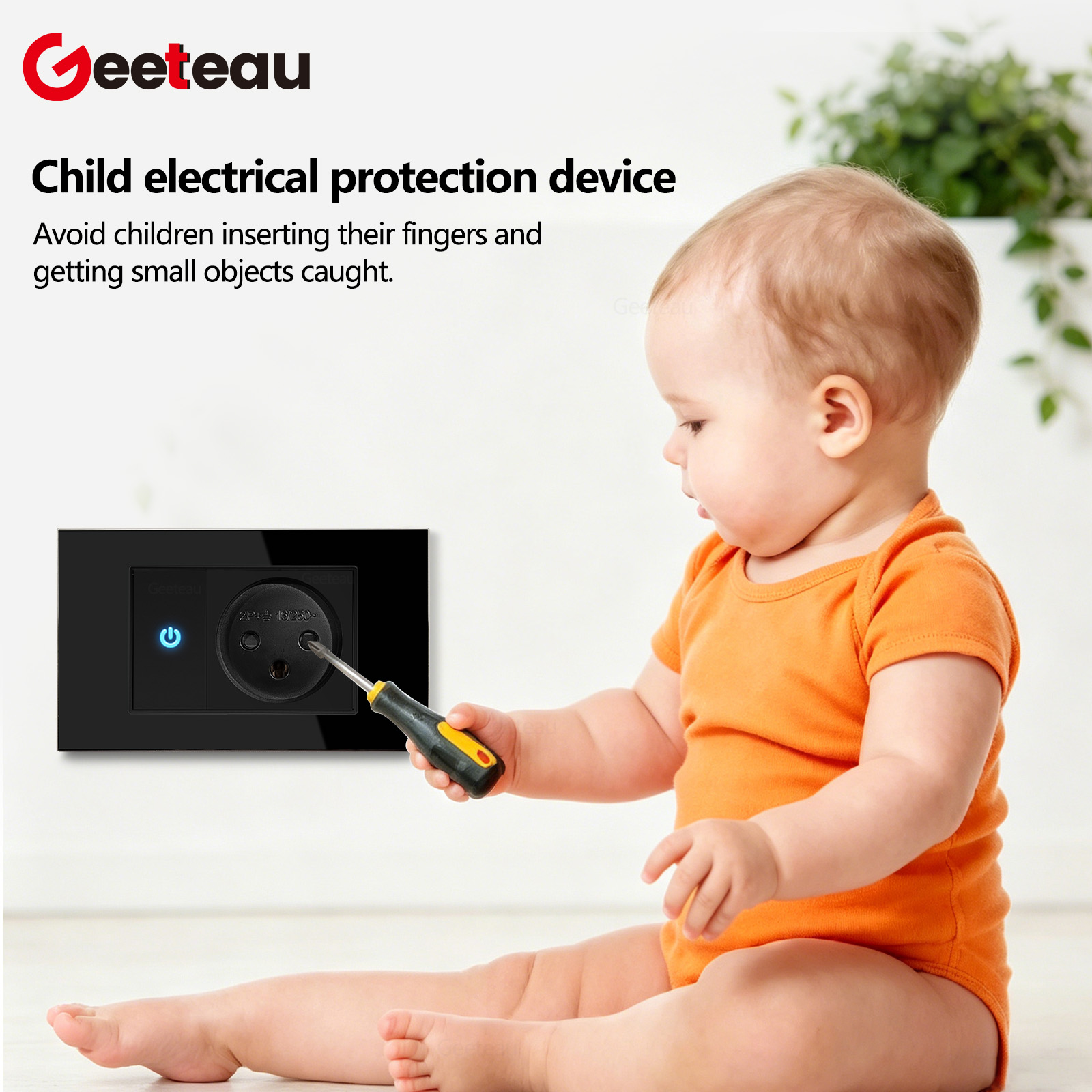 Geeteau Israel Palestina - Enc - Smart Wall Socket reseña y precio