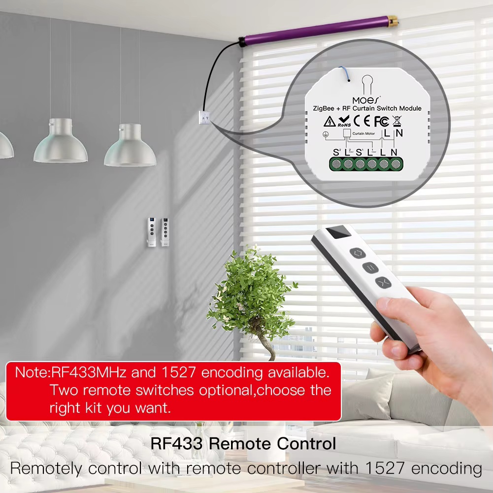 Módulo de Interruptor de Corti - Curtain Motor reseña y precio