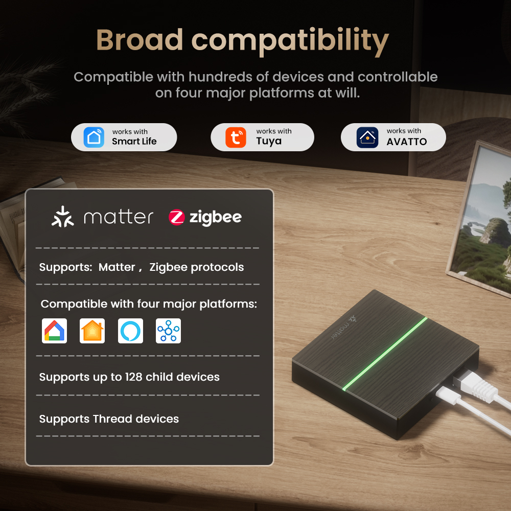 AVATTO Matter Smart Gateway Hu - Smart Home Nest reseña y precio