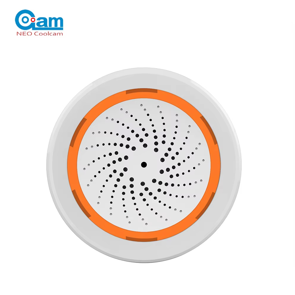 Coolcam-alarma de sirena intel - Smart Home Nest reseña y precio
