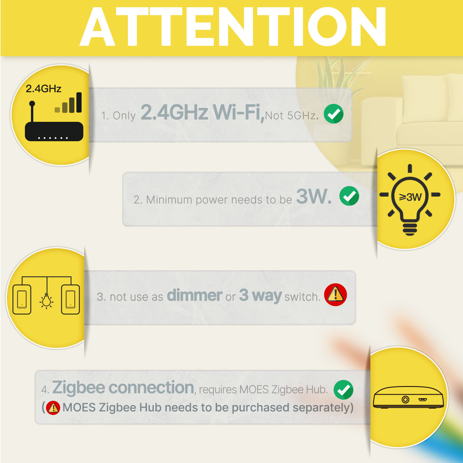 Interruptor de luz inteligente - Smart Home Integration reseña y precio