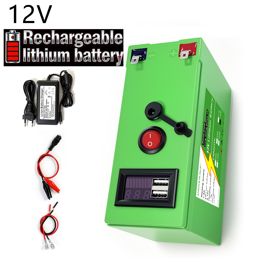 Batería de 12V 9Ah-21Ah 18650  - Smart Home Interior reseña y precio