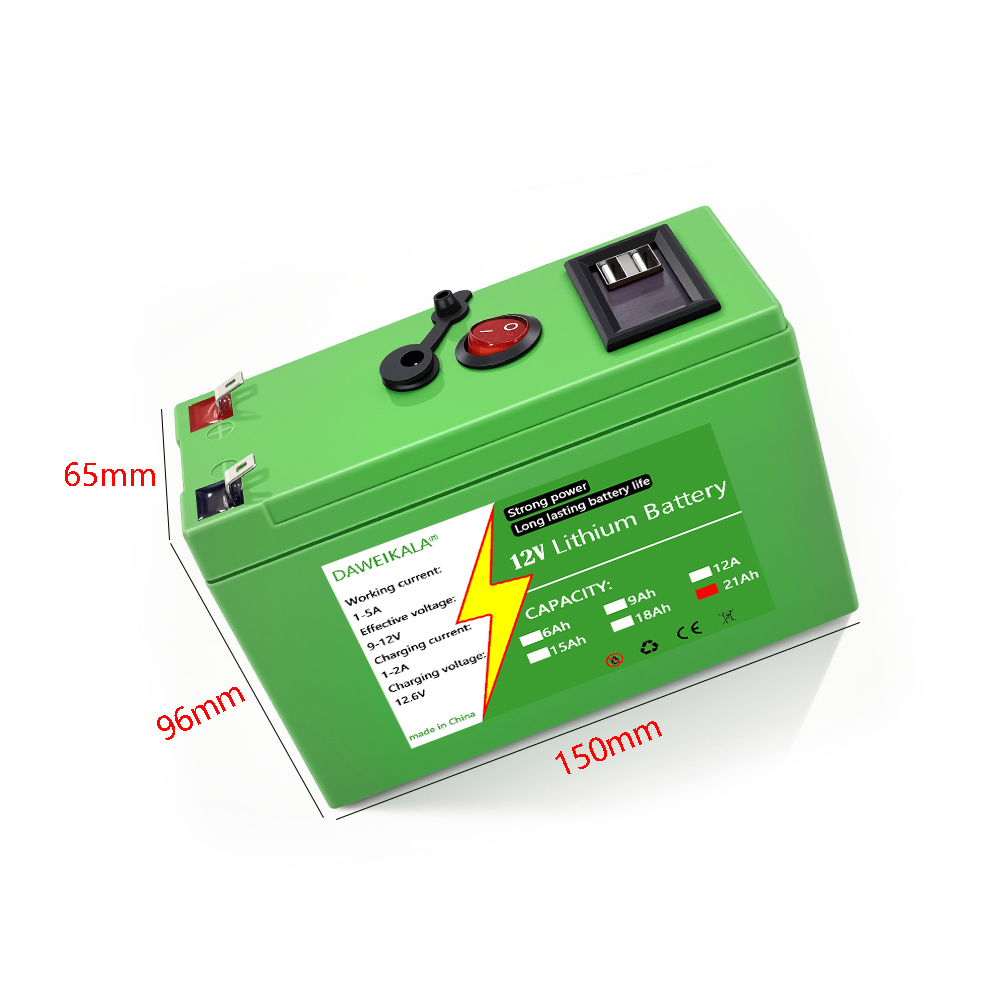 Batería de 12V 9Ah-21Ah 18650  - Smart Home Interior reseña y precio