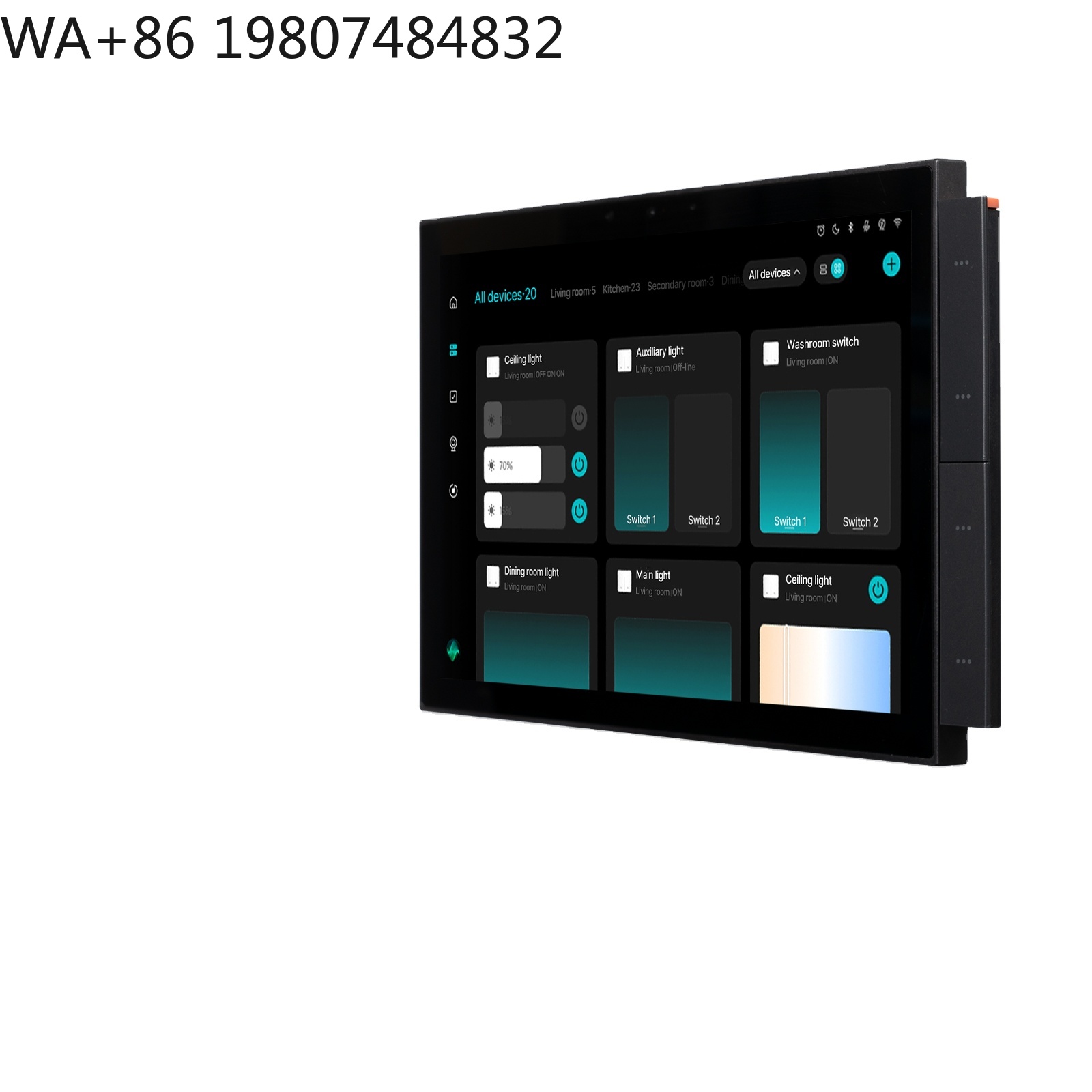 Panel de Control Táctil Centra - Smart Home Automation reseña y precio