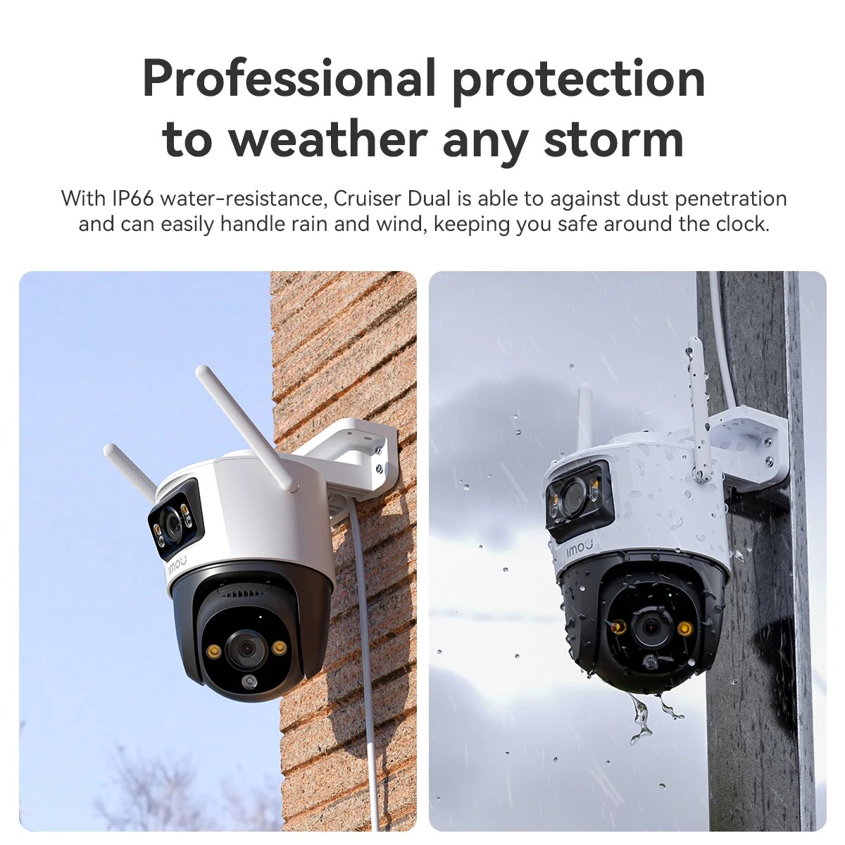 Cámara IP WIFI PTZ para Exteri - Smart Home Imou reseña y precio