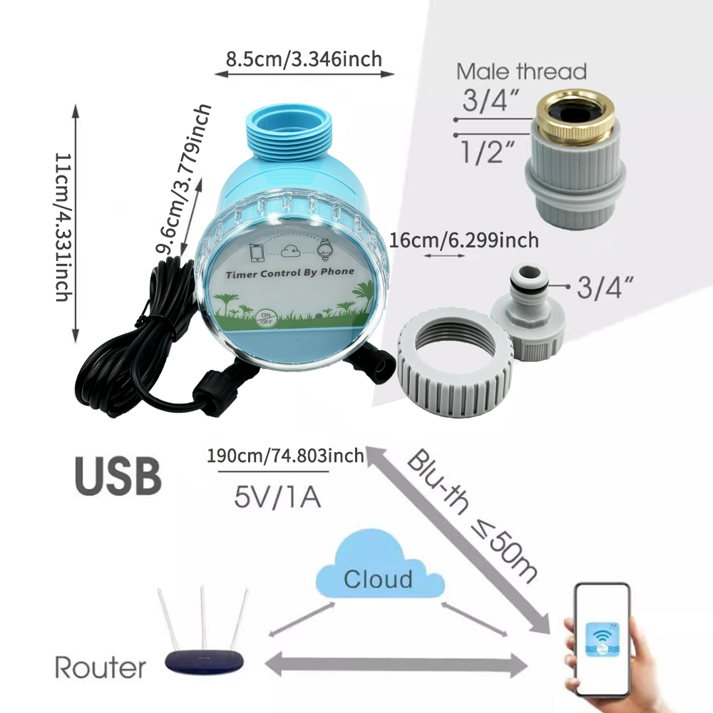 Temporizador de agua inalámbri - Smart Home Demo Kit reseña y precio
