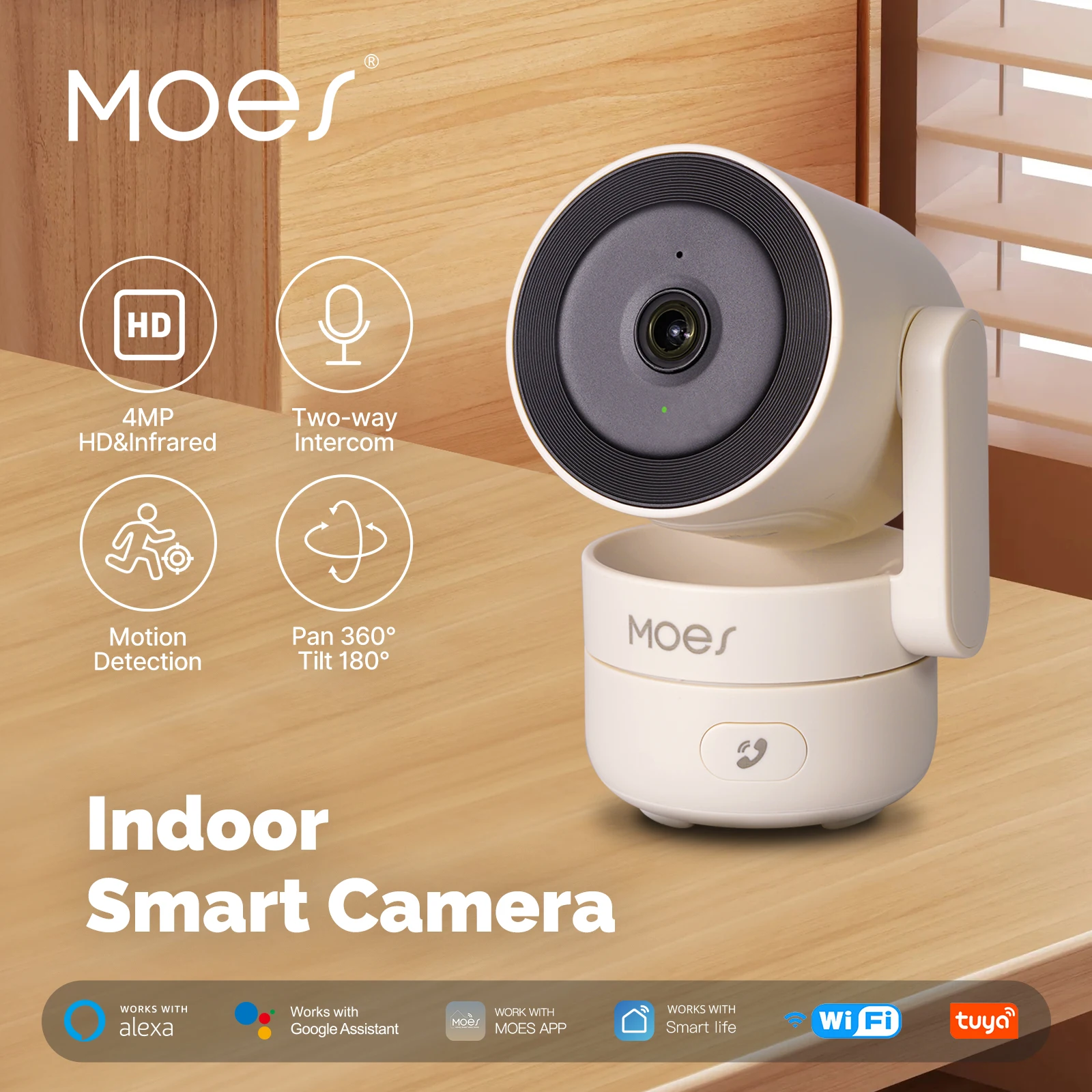 MOESTuya WiFi interior Pan/Til - Smart Home Imou reseña y precio