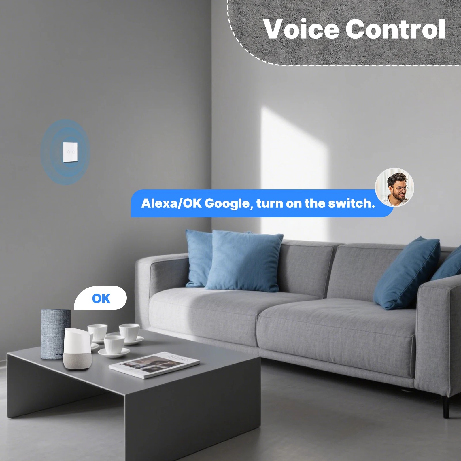 Interruptor Táctil Inteligente - Smart Home Design reseña y precio