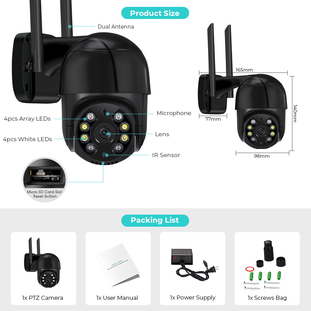 Cámara de seguridad de vigilan - Smart Home Imou reseña y precio