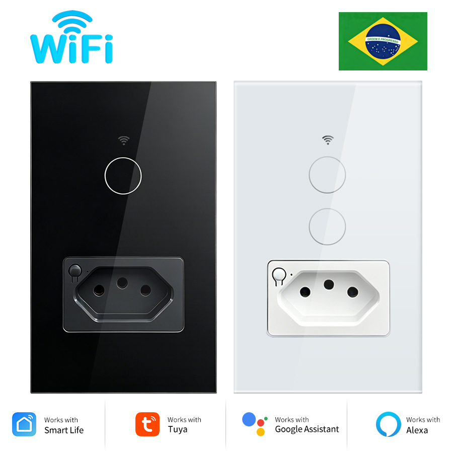 Enchufe Inteligente WiFi Tuya, - Smart Wall Socket reseña y precio