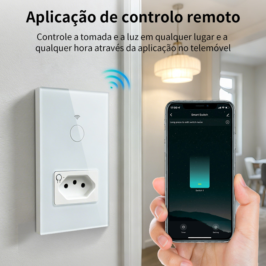 Enchufe Inteligente WiFi Tuya, - Smart Wall Socket reseña y precio