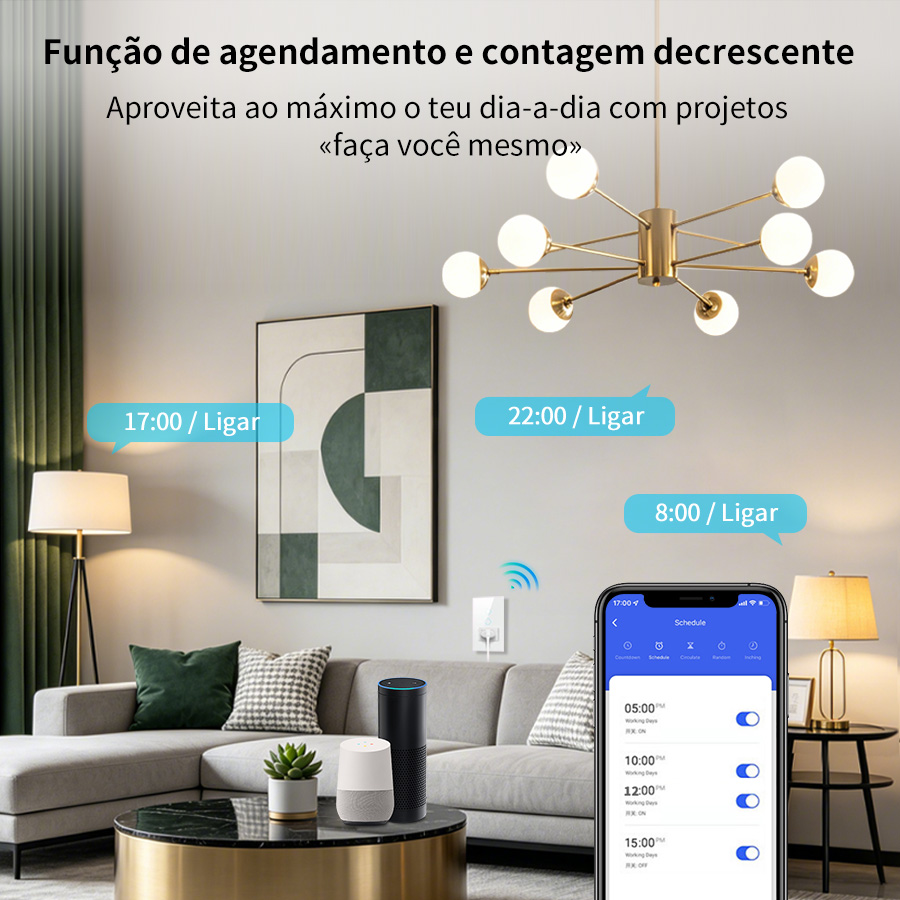 Enchufe Inteligente WiFi Tuya, - Smart Wall Socket reseña y precio
