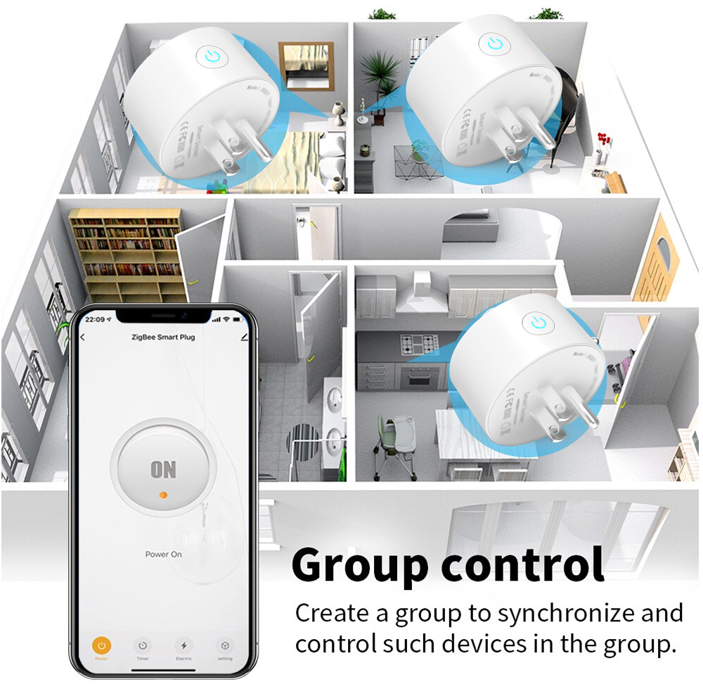 Tuya WiFi o Zigbee enchufe int - Smart Wall Socket reseña y precio