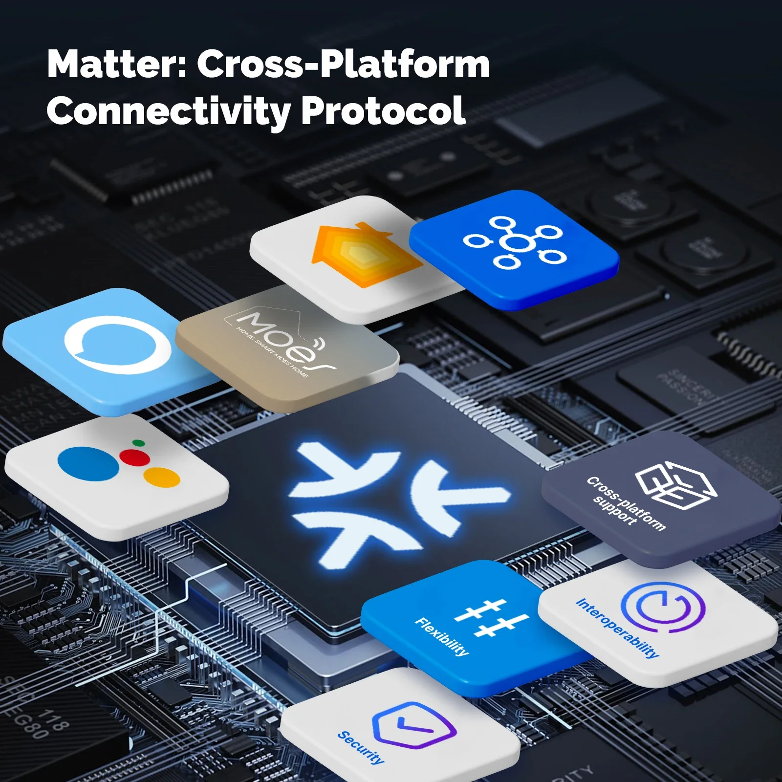 MOES Matter Tuya WiFi interrup - Smart Home Integration reseña y precio