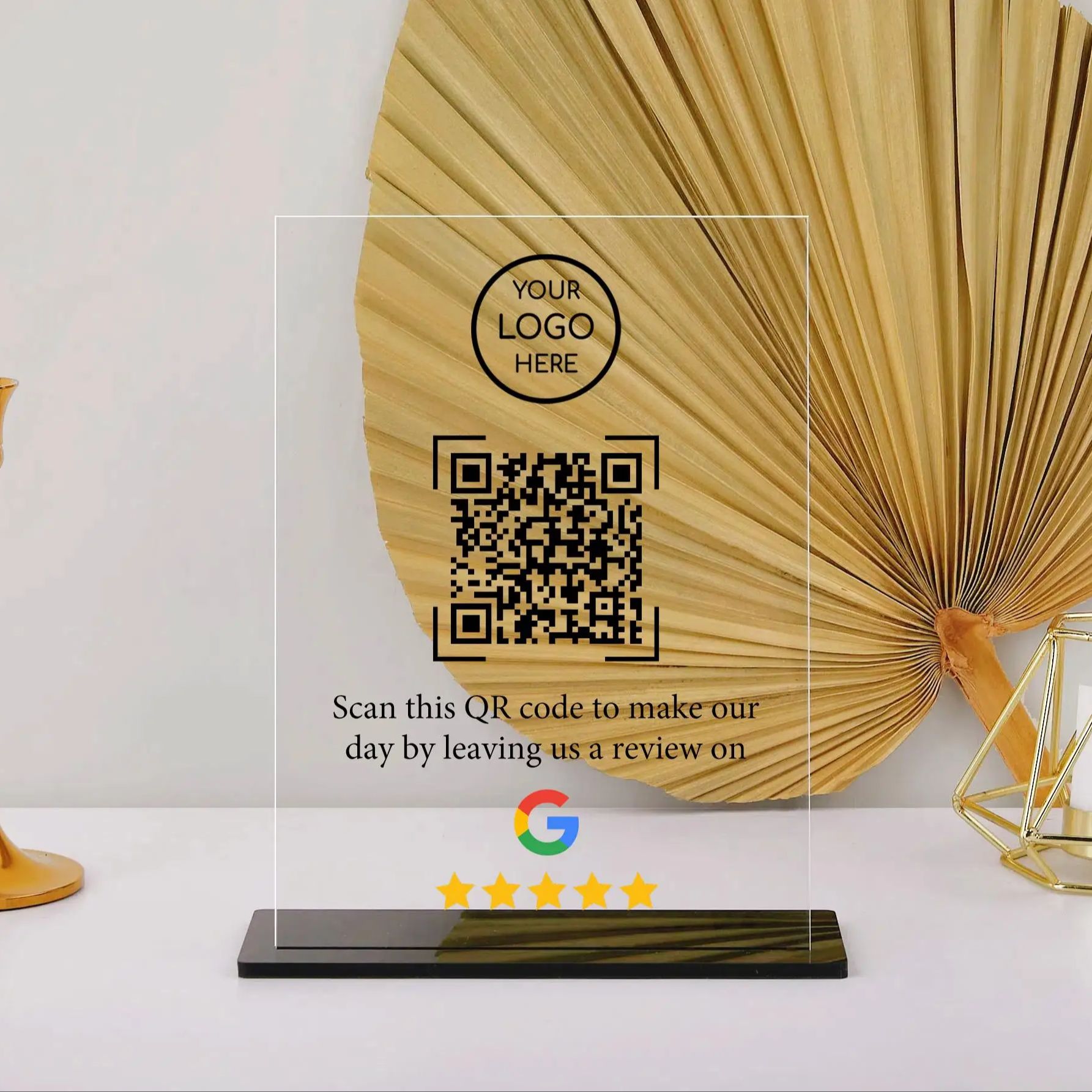 Soporte acrílico personalizado - Airbnb Smart Home reseña y precio