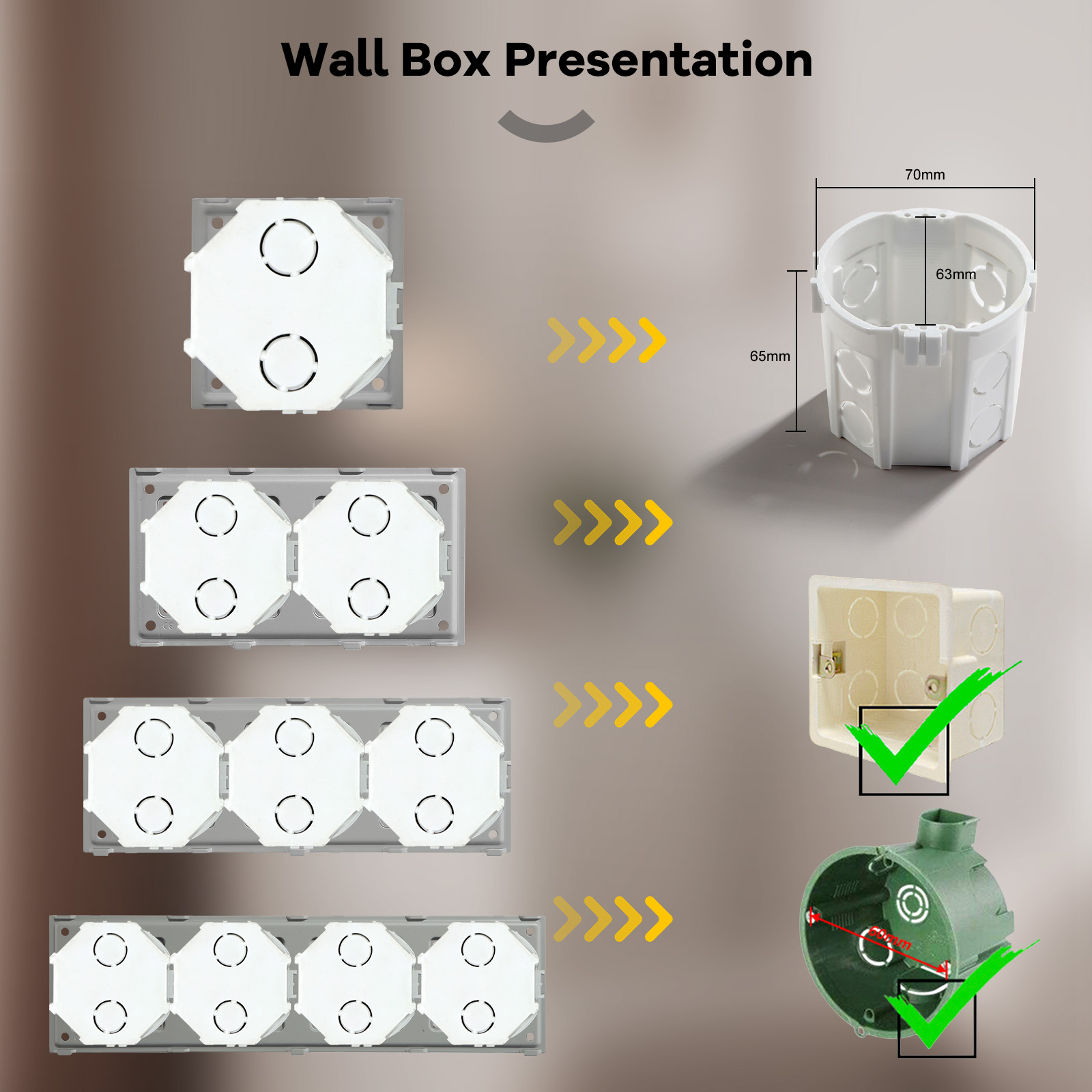 Módulos de Enchufe WIFI BSEED, - Smart Wall Socket reseña y precio