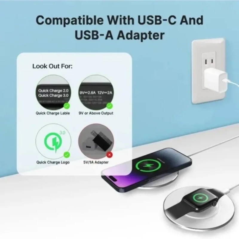 Cargador inalámbrico compacto  - Smart Home Design reseña y precio