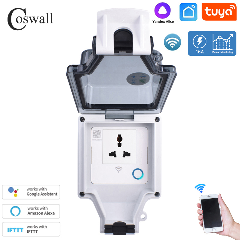 Coswall-enchufe Universal de 3 - Smart Wall Socket reseña y precio