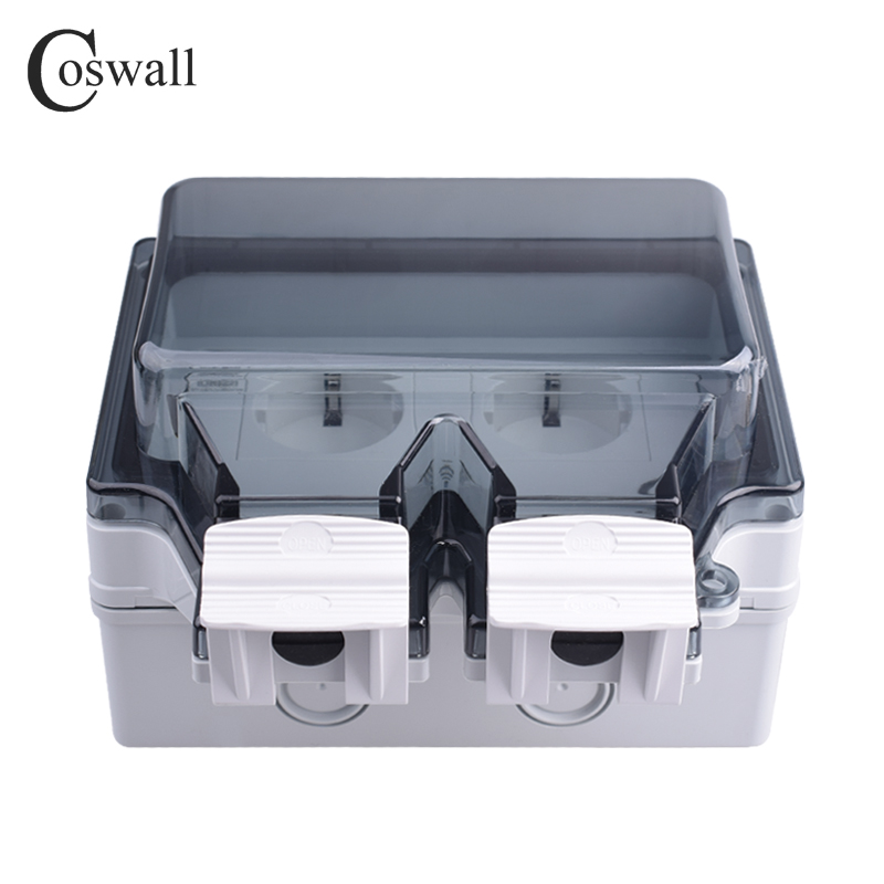 Coswall-enchufe Universal de 3 - Smart Wall Socket reseña y precio