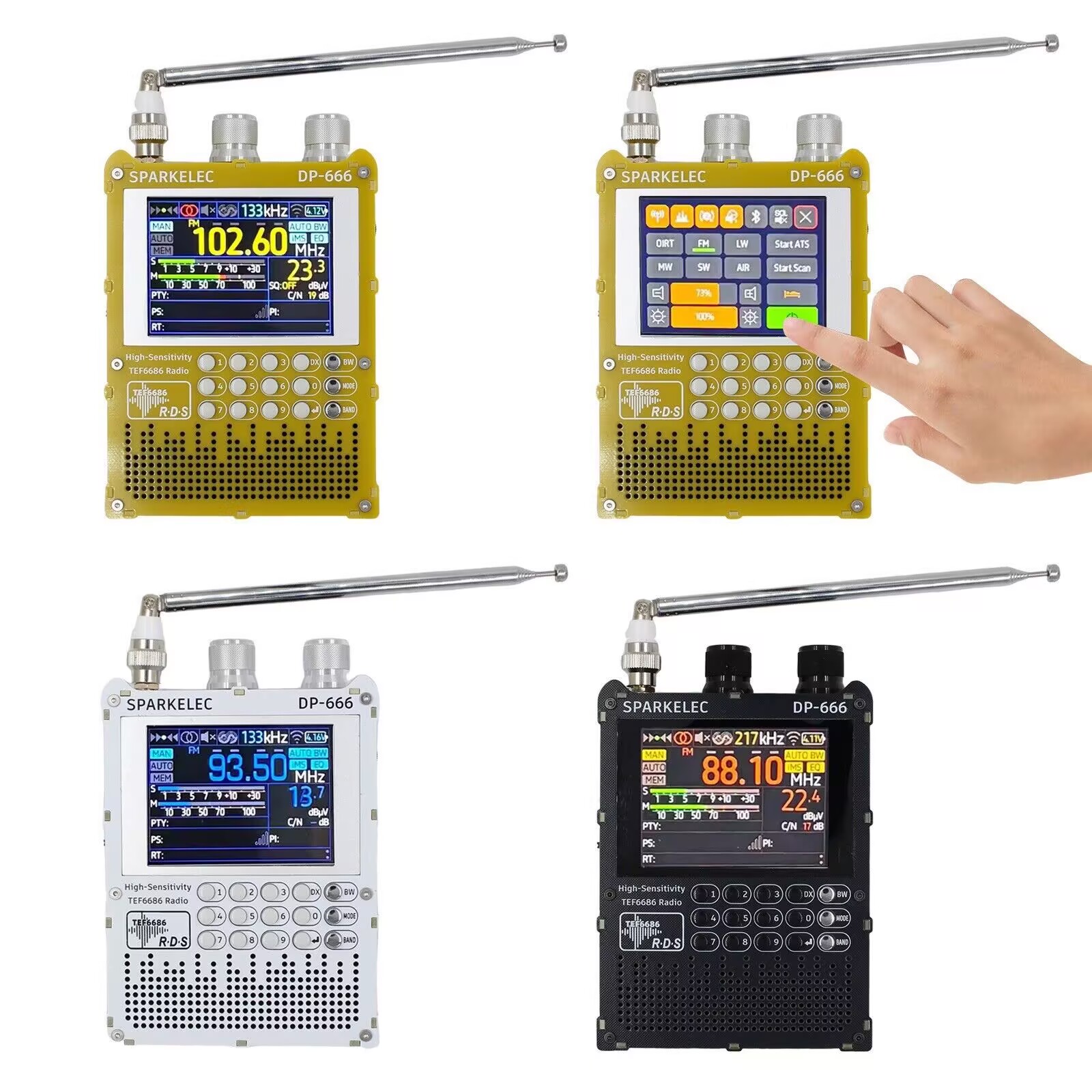 Nuevo DP-666 TEF6686 Radio de  - Smart Home Automation reseña y precio