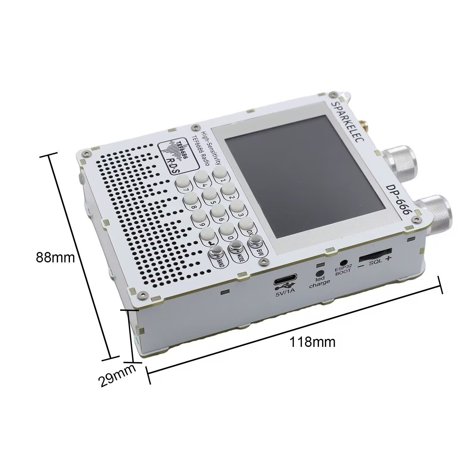 Nuevo DP-666 TEF6686 Radio de  - Smart Home Automation reseña y precio